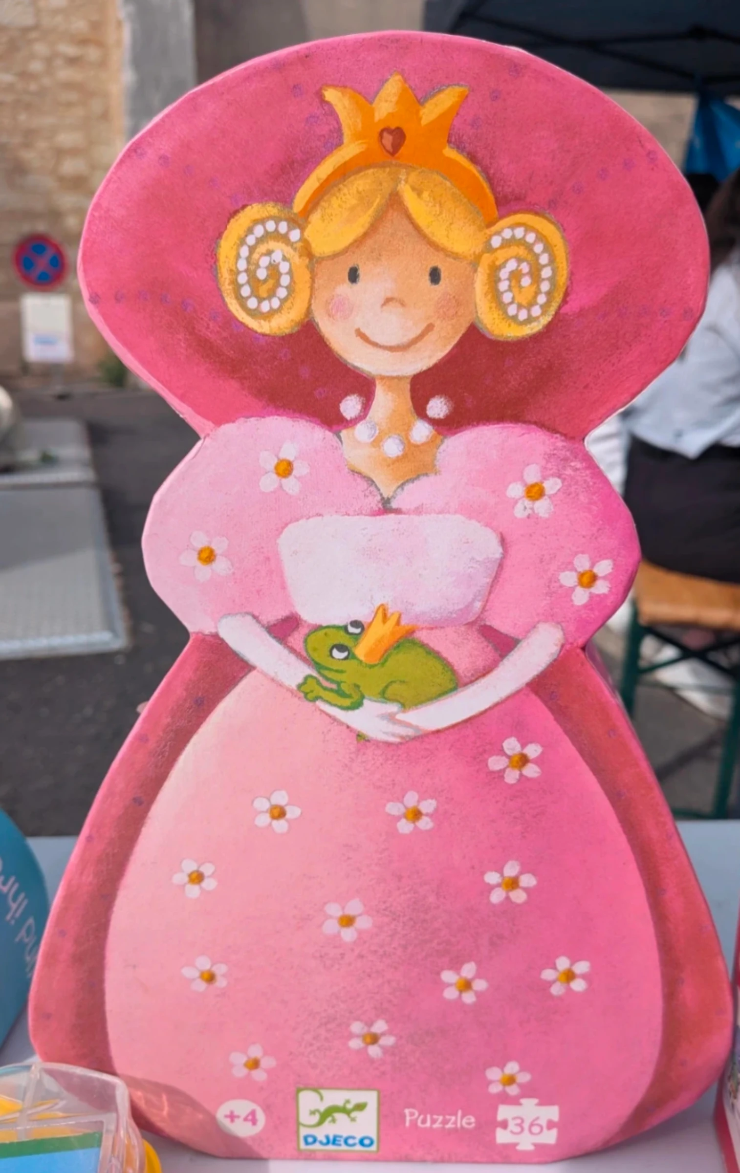 Puzzle 36 pièces princesse grenouille 